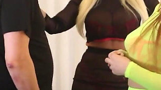 Blonde Brittany Andrews and Ginger Daisy Harper Suck and Ride a Dick!