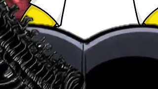 Halloween Special Cartoon. Alien: Homer