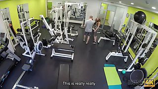 Hunt4k. naive cuckold sees comely girlfriend fucked hard by stranger