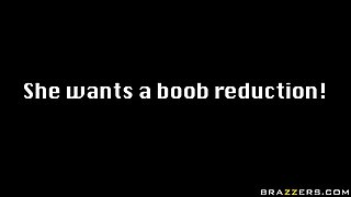 No Breast Reduction! With Black Angelika, Frank Gun - Brazzers