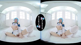 Kanna Sakura Shows Off Her Perfect Tits And Fucks Her Shaved Pussy Upskirt - Hamezo