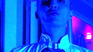 Goddess Eva Latex Domina Femdom Solo Fetish Toys Fuck BDSM Heels Pvc Big Ass MILF