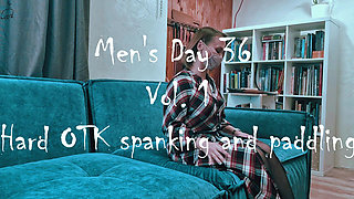 Strict Otk Husband Spanking