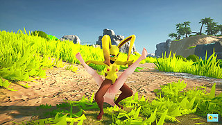 Rabbit Monster Grinding Woman (sapphire Safari V.23)