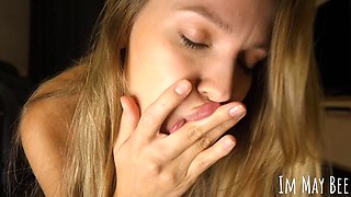 My fitness instructor started jerking off on me during my workout. POV VIRTUAL SEX