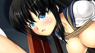 3D Hentai Baku iki Bondage Climax