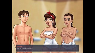 Naked at school, teen, big ass