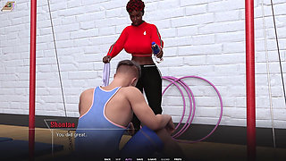 Taboo University #02 - Goth 18 Year Old Gives Me a Handjob in the Shower