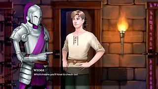 Wild dating sim featuring sexy animated action with big-boobed elves and more