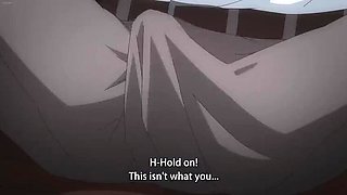 Uncensored Harem College Threesome with Hot Anime Girls