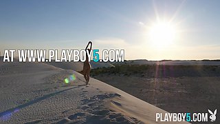 Belgium perfect round bootie Playboy model