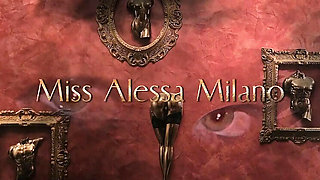 Hot German Femdom Miss Alessa Milano Rough Anal Fisting & Pegging - BDSM Slave Training