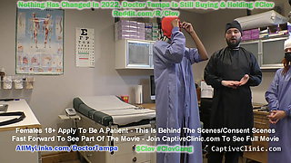Beatiful Ebony Teen Jewel Taken By Doctor Tampa, Nurse Stacy Shepard, 4 BDSM Violet Wand Impact Play At CaptiveClinicCom