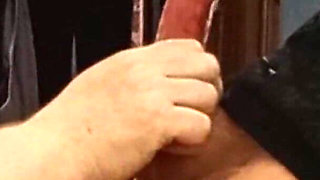 Neighbor Does an Oil Dick Hand Job