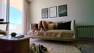 Behind the Scenes! Extreme Blowjob for My Husband