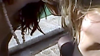 MILF Lesbians Are Into Outdoor Bondage Games