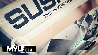 Mugging at the office leads to a rough fuck with a pornstar & a catch!