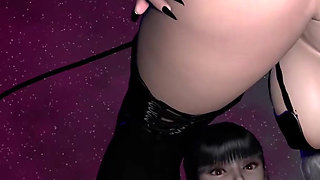 POV - Stellar Blade's Eve & Nier Automata's 2b - JAV Mocapped Sex Scene - Experimental Scene