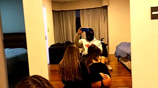 Amateur Blowjob Threesome Fun