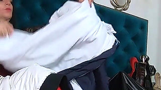 French Downjacket Seduction - Soft Fetish, Sensual Touch & Gentle Masturbation 321