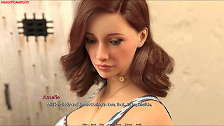 Romantic Kissing and Falling in Love with His Hot Sexy MILF Landlady - Heart Problems 21