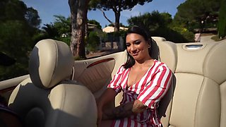 The two brothers bring Angela into the Labyrinth - Jacquie et Michel TV