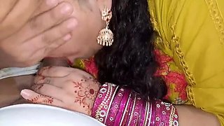 Desi Daughter-in-Law Gets Hardcore Fuck From Father-in-Law - QueenbeautyQB Creampie