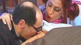 German Babe Got Fucked in Gang Bang Office Session