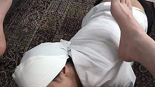 Horny Arab Stepmom Fucks Me While Dad's Away - POV Blowjob & Cumshot