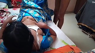 Kerala Housewife Having Sex With Her Husband Wearing Saree