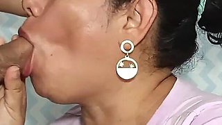 Novia Garganta Profunda Hermosa Latina Sumisa