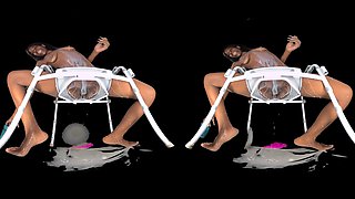 Milky Chocolate - Ebony Drenched In White Toilet Pov
