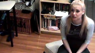 Katie Punished for Smoking