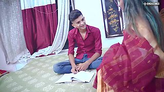 Step Family 3way - Step Mom StarSudipa Helps her Step Son to fuck her Step Sister Full Movie ( Hindi Audio )