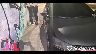 I Left the House with My Husband Just to Buy Cigarettes but When I Found a Hot Black Man I Stopped to Fuck.