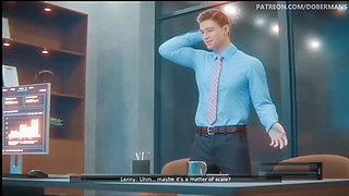 I Fuck My Hot Boss in the Office Elevator