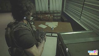 Curvy Jill Valentine strips down in alphaZomega's resident evil mod