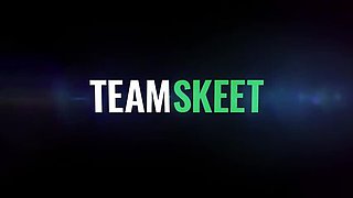 Hazel Moore Viral Cum Smoothie Challenge - BFFs Caught in Steamy 4K Fuck