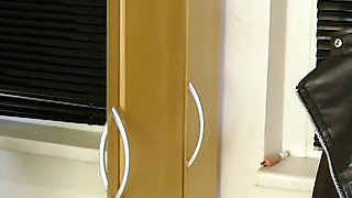 Slim German Latina Girlfriend Give Quick Deepthroat POV Blowjob Before Go Out