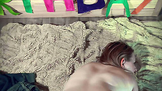 Fucked the birthday girl at the party near the guests