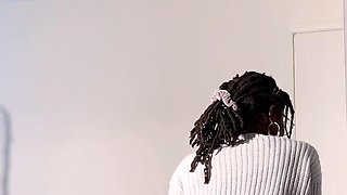Hot Black Maid Does Some Webcam Black and Ebony