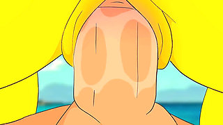 Marge Sucked off a Bodybuilder on a Nudist Beach! New Animation Dsanimatin Hentai!