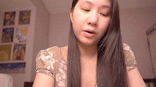 Hot asian girl, good girl, asmr
