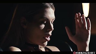 Smoking Fetish Mistress Zlata Shine Tastes Cum From Her Pussy - POV Femdom Handjob