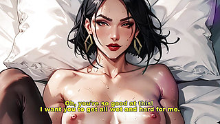 Valorant Viper Telling You To Suck Her Pussy - HentaJOi Guided Handjob