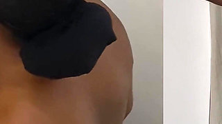 Hot Guy From My Gym Visits My Glory Hole for a Nice Suck