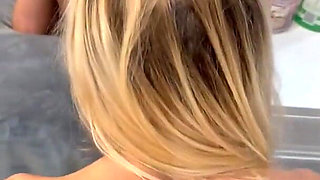 18 Year Old Slut Takes Two Cocks at Once!!
