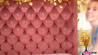 TAUNTED TOO MUCh Sandy-Haired Madi Collins Gives an Kinky Enormous Hard-On POINT OF VIEW Fellatio