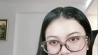 Video call with a sexy asian girl