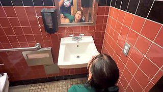 Whole Foods Public Bathroom Sex (real Amateur Video - Hailey Rose